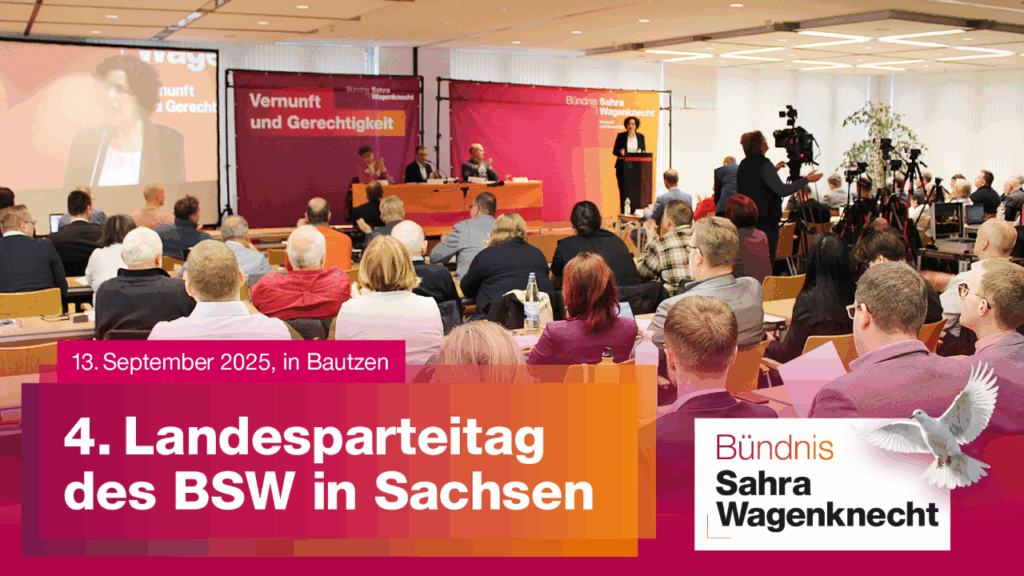 Landesparteitag des BSW in Sachsen