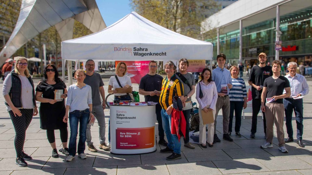 Infostand Prager Straße