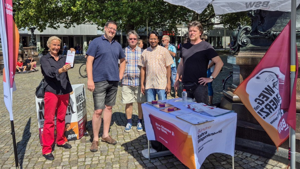Infostand BSW KV Dresden am 08.08.2026