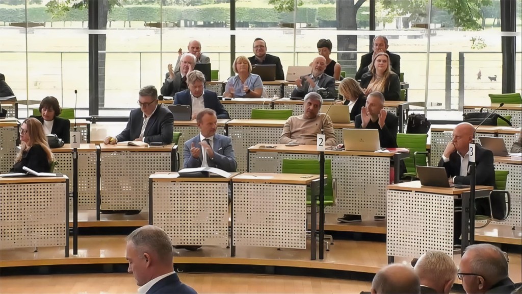 Die BSW-Fraktion bei der Debatte zur Einbringung des Doppelhaushalts 2027/2028 im Sächsischen Landtag