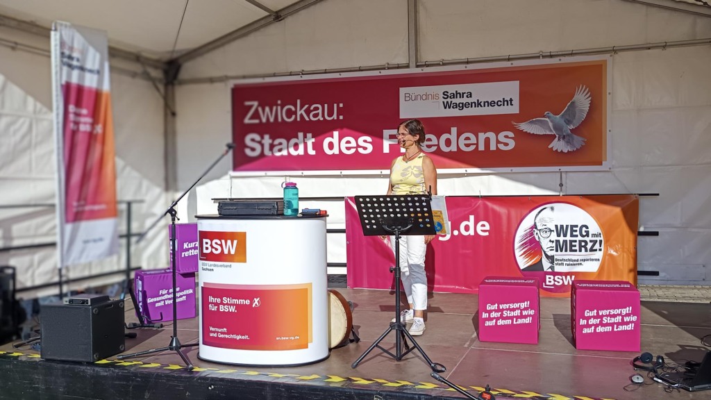 BSW Friedensfest Zwickau am 01.09.2026
