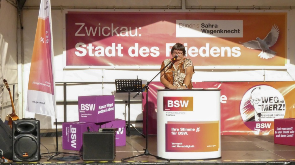 BSW Friedensfest Zwickau am 01.09.2026