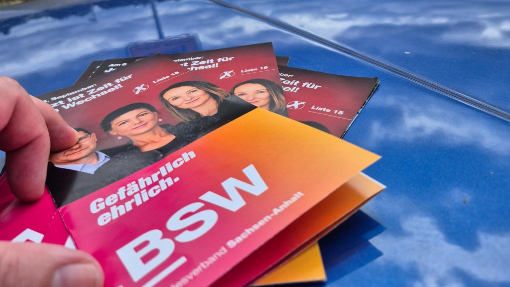 Sachsen als Wahlkampfhelfer in Sachsen-Anhalt