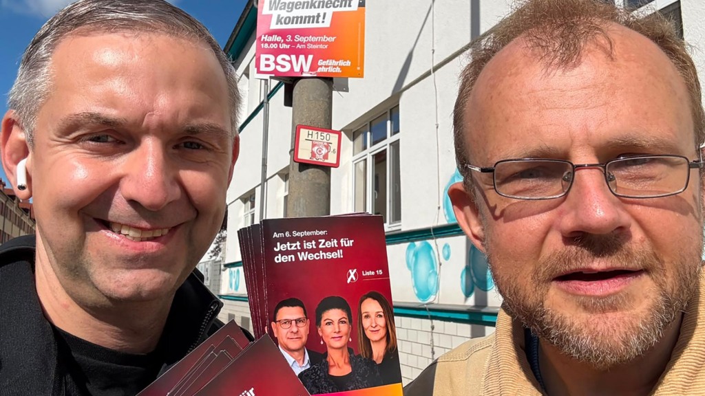 Sachsen hilft beim Wahlkampf in Sachsen-Anhalt