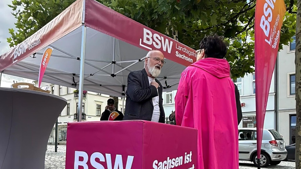 BSW auf Gesundheitstour in Oelsnitz