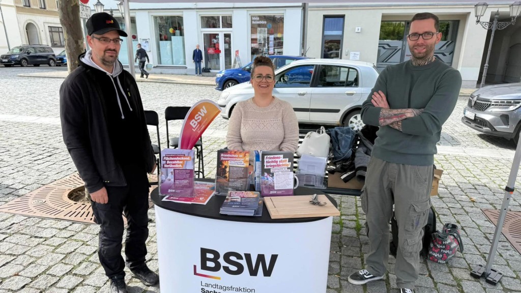BSW auf Gesundheitstour in Oelsnitz