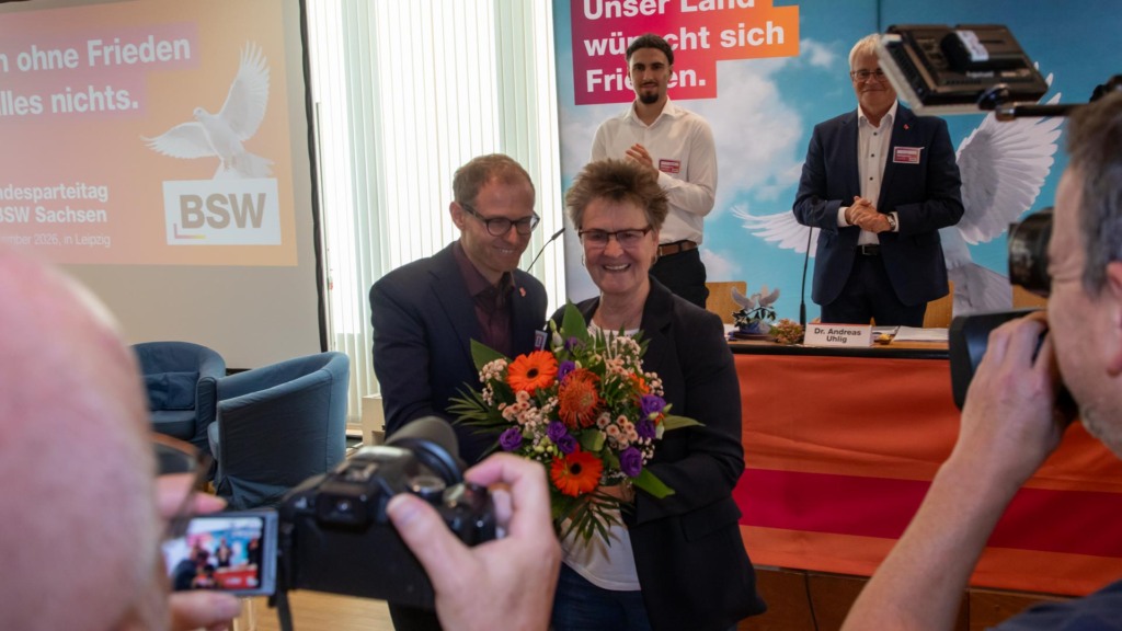 5. Landesparteitag des BSW Sachsen in Leipzig