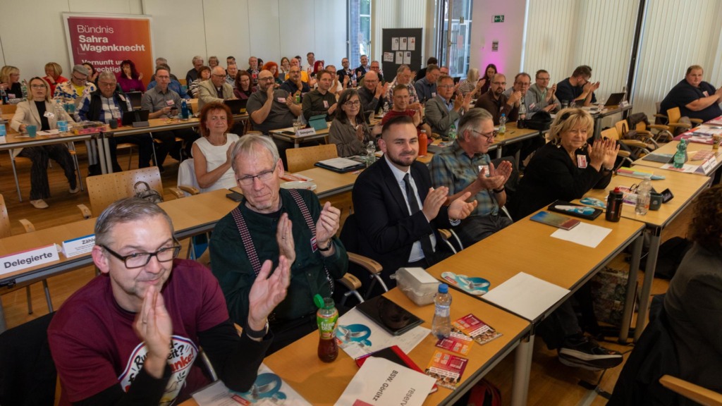 5. Landesparteitag des BSW Sachsen in Leipzig