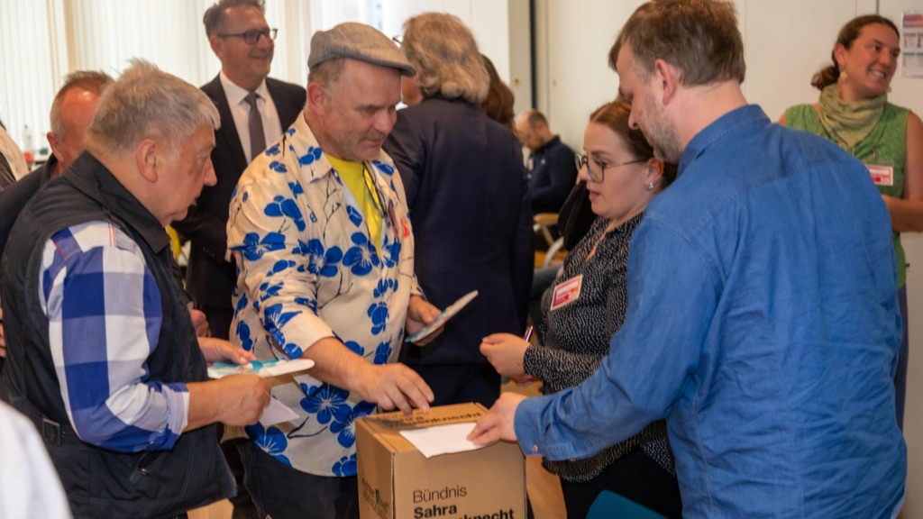 5. Landesparteitag des BSW Sachsen in Leipzig