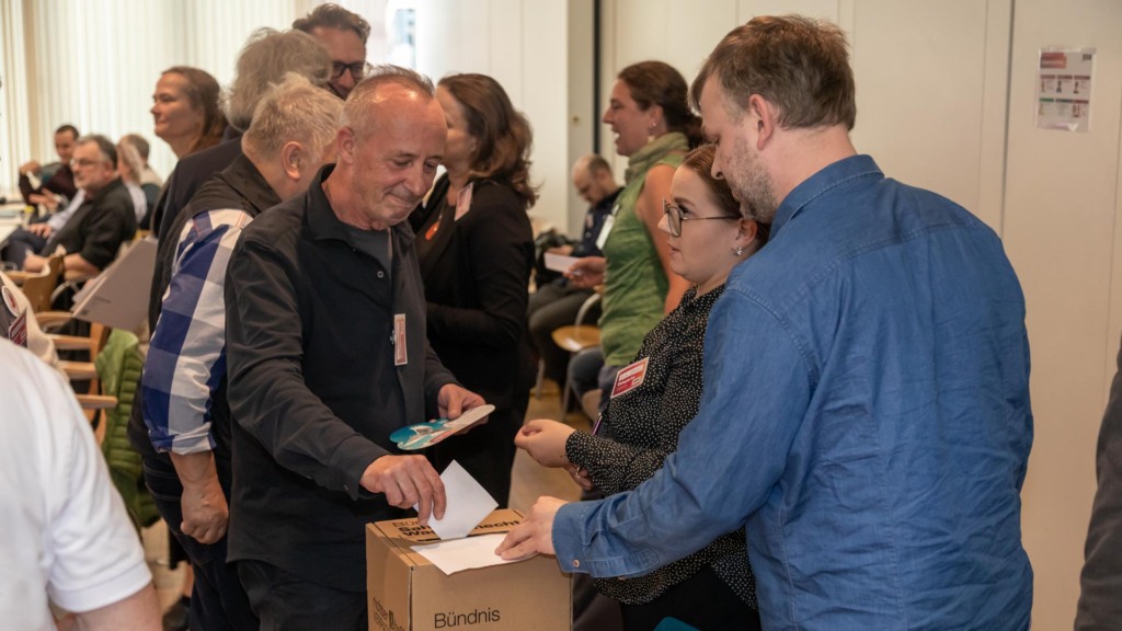 5. Landesparteitag des BSW Sachsen in Leipzig