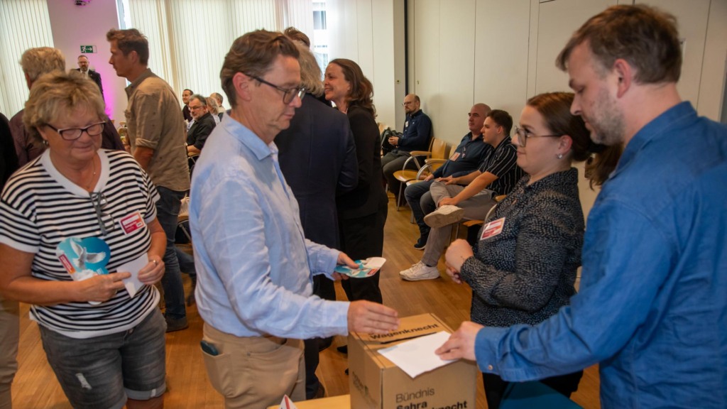 5. Landesparteitag des BSW Sachsen in Leipzig