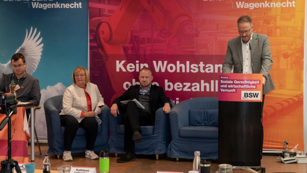 5. Landesparteitag des BSW Sachsen in Leipzig