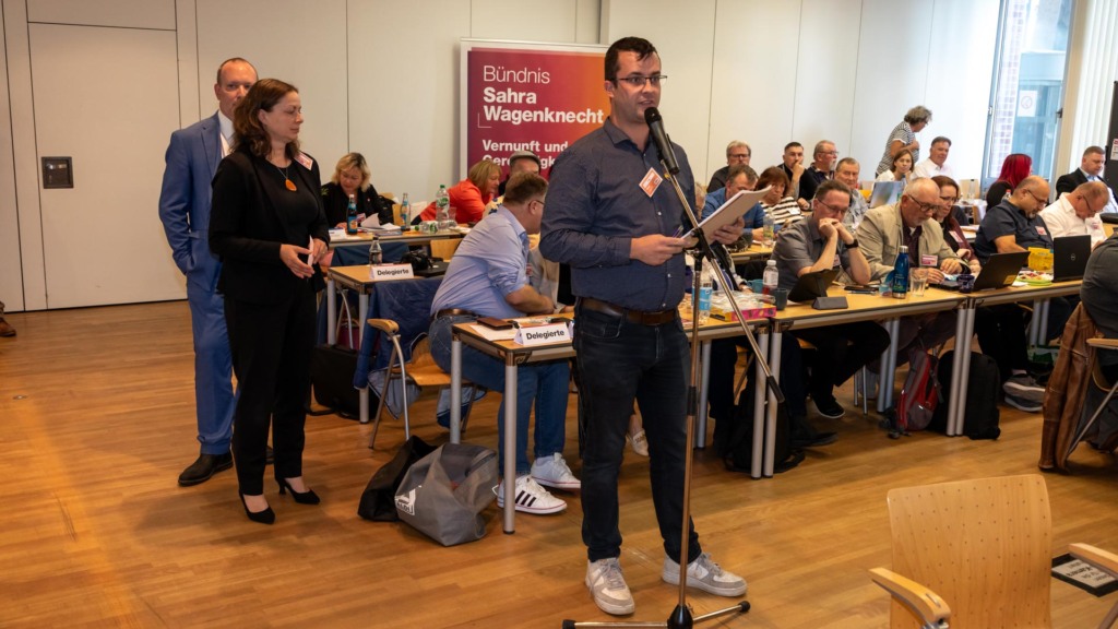5. Landesparteitag des BSW Sachsen in Leipzig