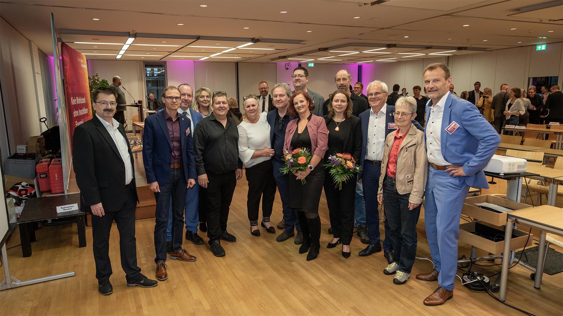 5. Landesparteitag des BSW Sachsen in Leipzig - Der Vorstand sagt Danke!