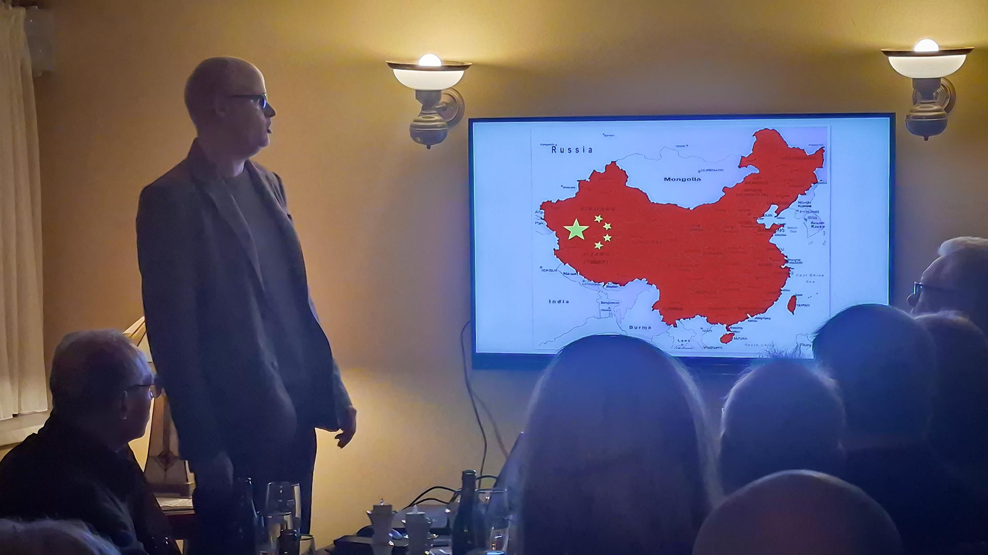 Vortrag über China vom China-Kenner Jan-Ole Kreher beim Kreisverband Dresden