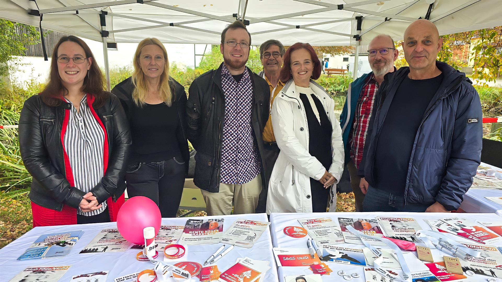 Das BSW am Tag der Deutschen Einheit in Mödlareuth