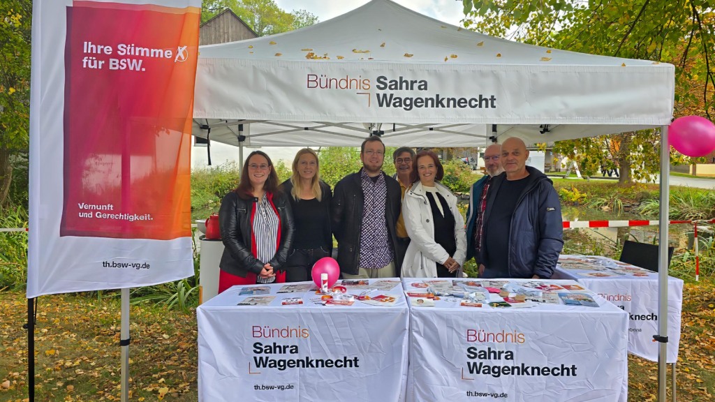 Das BSW am Tag der Deutschen Einheit in Mödlareuth