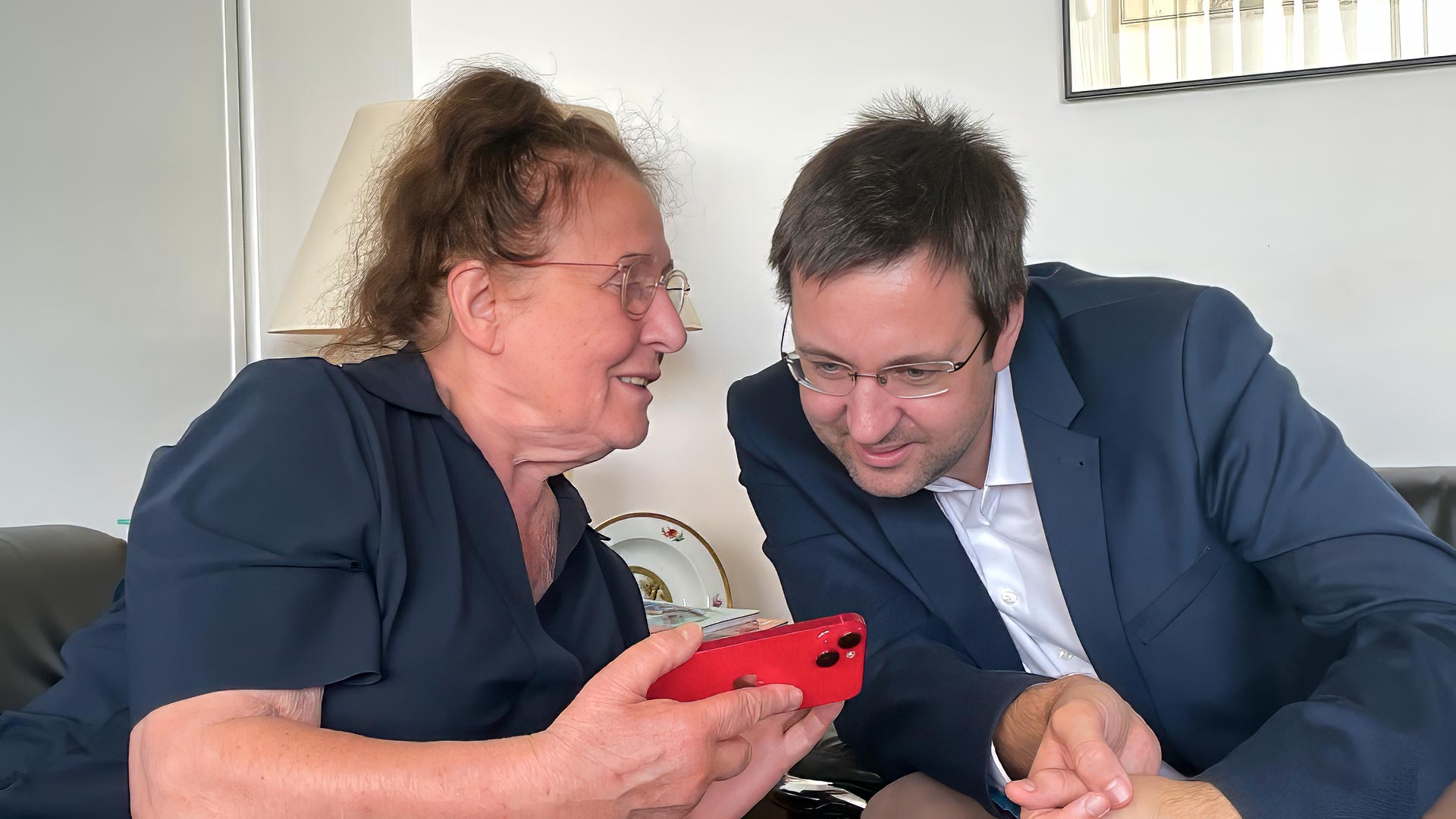 Gabriele Gysi zu Gast bei MdL Eric Recke