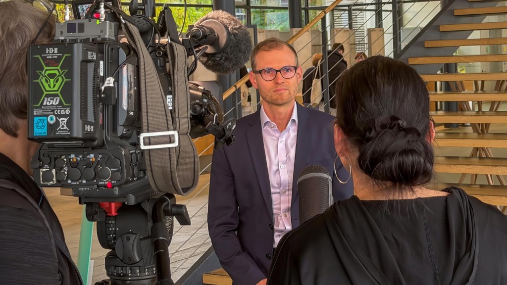 Ronny Kupke im TV-Interview